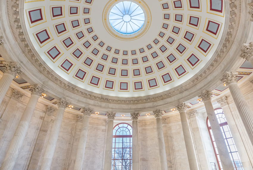 An image inside the US Capital Building
